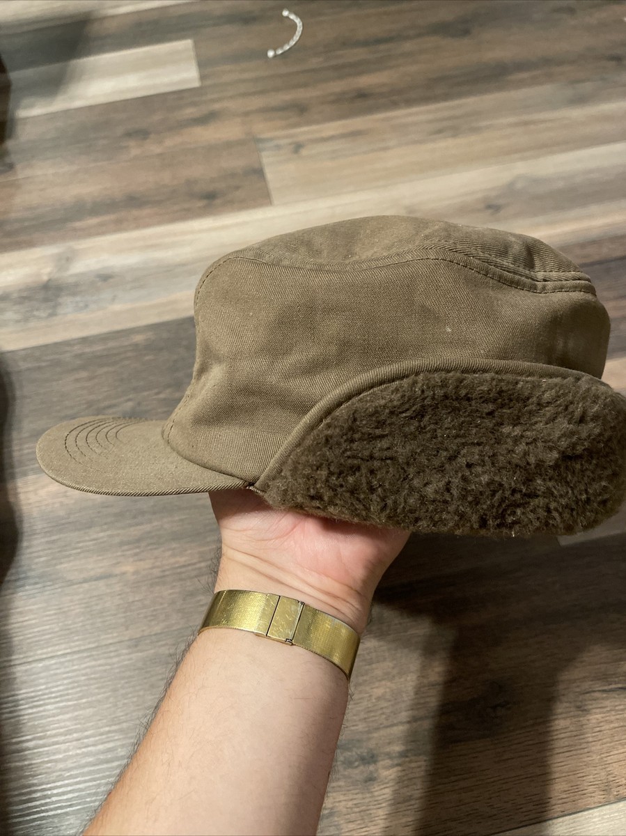 Vintage UPS Earflap hat Brown K-Products RARE Htf | eBay