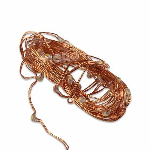 20-100 LEDs Copper Wire Christmas Party String Fairy Lights AA Battery Powered - Picture 24 of 67