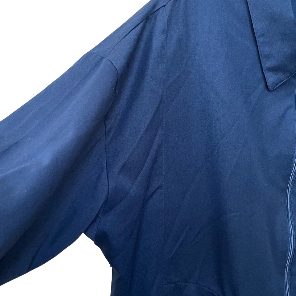 Chaqueta de Golf Sarah Bryson De Colección Para Mujer Grande Azul Cremallera Completa Atletismo Activo Foto 2 de 4