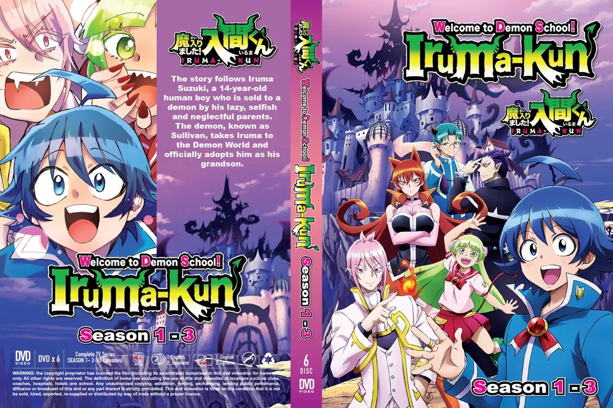 DVD Welcome to Demon School! Iruma-kun SEASON 1-3 VOL.1-65 END English  Dubbed