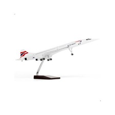 Model airplane Concorde British Airways 1:125, metal