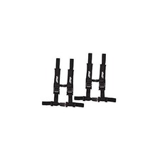 Harnesses 2" 4 Point 2 Pack Black