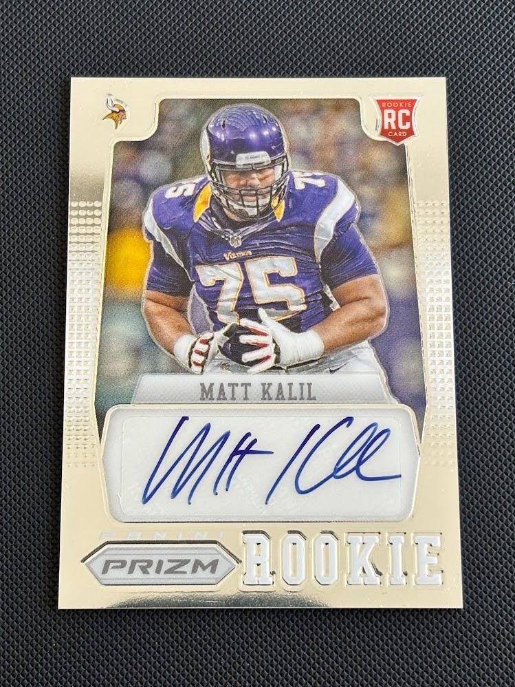 Matt Kalil Panini Prizm #282 Autograph