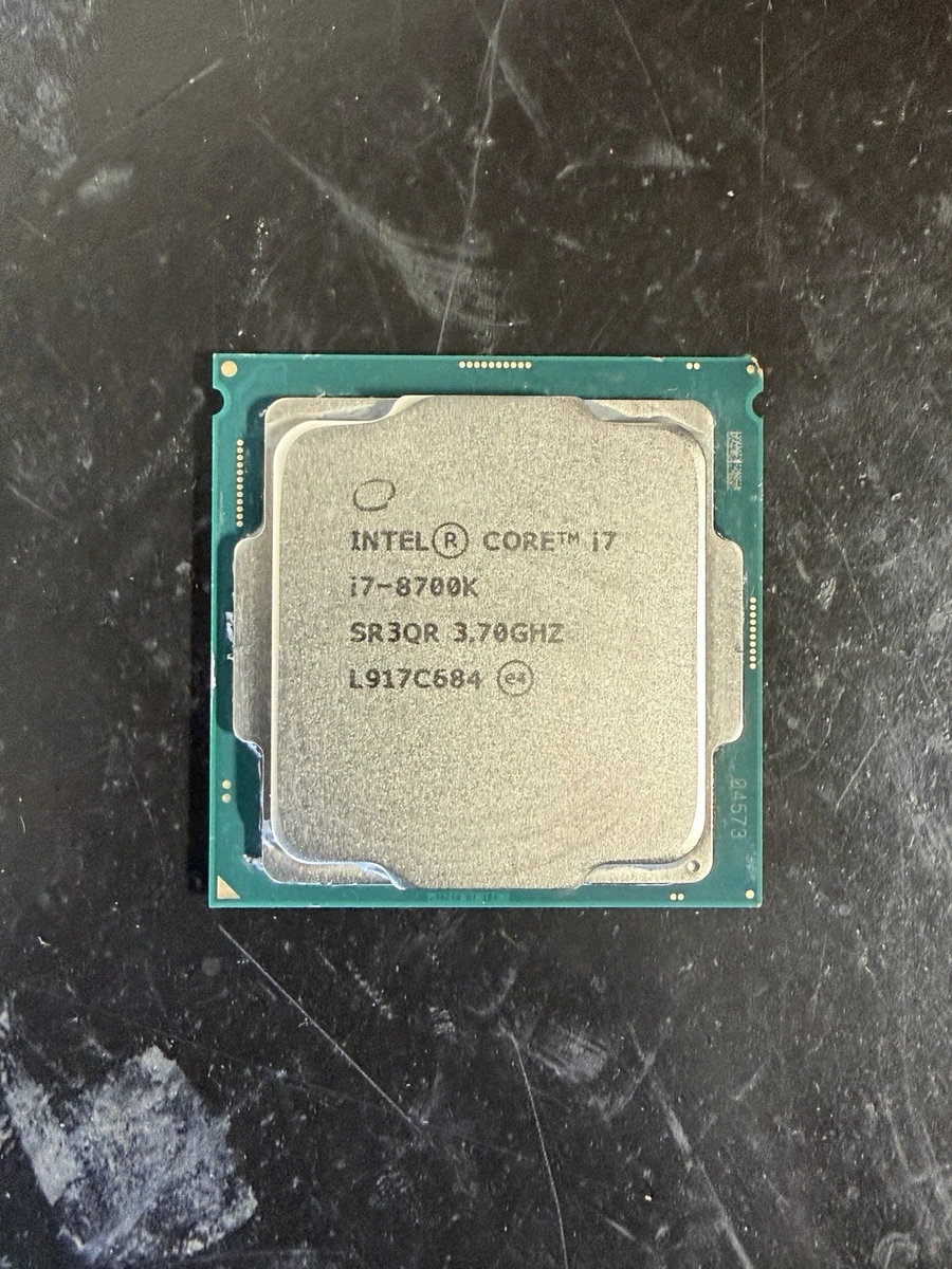Intel Intel Core i7-8700K Processor Model Computer Processors LGA