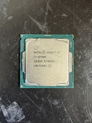 Intel Core i7-8700K Processor 3.70GHz [Six-Core] LGA1151 (SR3QR) TESTED