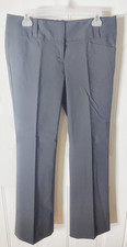 NEW The Limited Exact Stretch Women's Black Straight Ankle Dress Pants Size 8