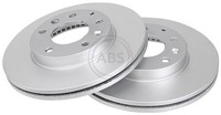 2X Bremsscheibe A.B.S. 17095 FüR BJ GY Premacy 323 626 Mazda GW CP GG 5 Station