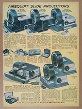 Airequipt Slide Projectors 6 Models 1969 catalog ad page