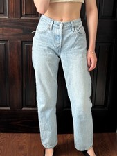 Levi  s Premium 501 Women  s Light Wash Button Fly Straight Leg Jeans