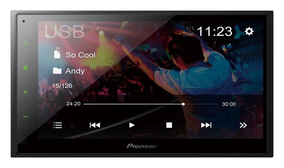 Pioneer DMH-A340DAB Multimedia Player With 6 Inch Capacitive Touchscreen - Image 2 of 4