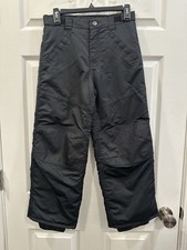 Cherokee Kids Snow Ski Pants Boys Size 8/10 Black Youth