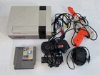 J-375 VINTAGE ORIGINAL NINTENDO NES GAME SYSTEM WITH SUPER MARIO TRI GAME