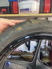 Bridgestone Battlax Bt016f Front Tyre 120/70 17 58W Hypersport