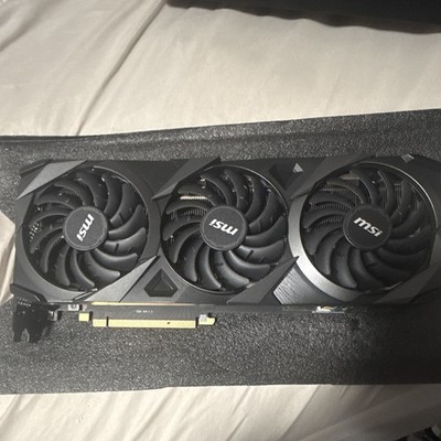 MSI NVIDIA GeForce RTX 3080 Triple Fan Graphics Card PCIe x16 Multiple Monitor