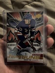 Adam Fox 2019-20 Upper Deck Young Guns Renewed Exclusives 100/100 RC #228