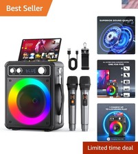 All-in-One Portable Karaoke Machine for Adults  Kids with 4-6 Hour Battery Life