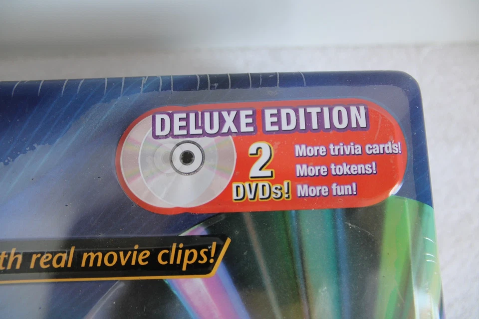 Scene It? Deluxe Movie Edition The DVD Game 2005 Collector's Tin factory Sealed - Image 4 of 4