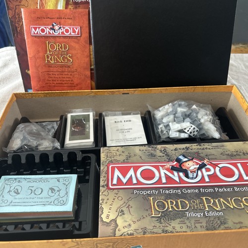 NEW Hasbro Gaming Monopoly - The Lord of the Rings Trilogy Edition - Picture 6 of 6