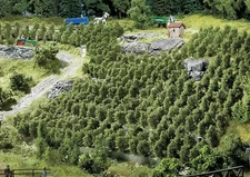 Faller 181490 HO Scale Vineyard w/Poles