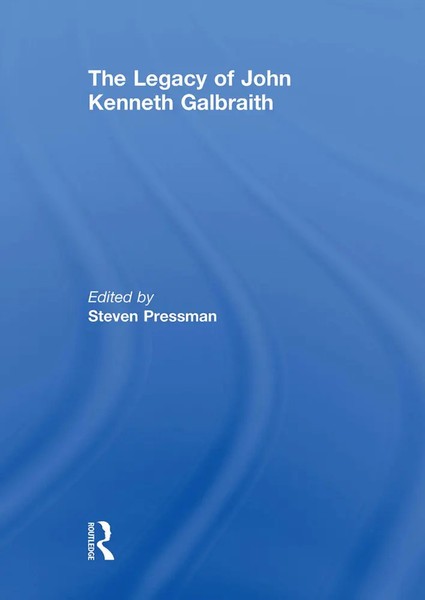 The Legacy Of John Kenneth Galbraith Steven Pressman Taschenbuch Englisch 2024-image