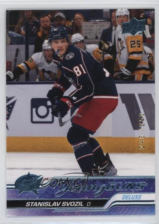 2023-24 Upper Deck Series 2 Young Guns Deluxe 245/250 Stanislav Svozil #461 0nr3