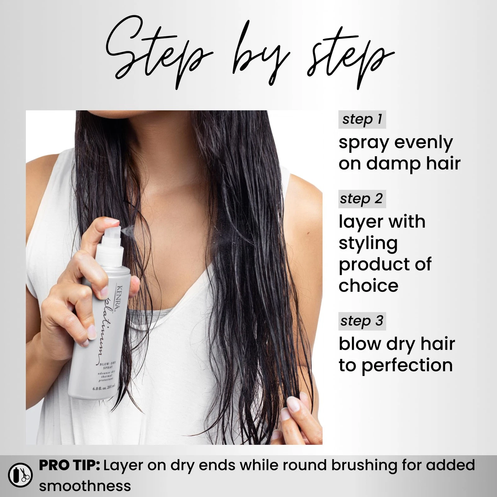 Kenra Professional Blow-Dry Spray - Thumbnail 4