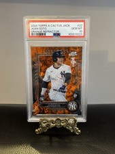 2024 TOPPS X CACTUS JACK JUAN SOTO ORANGE REFRACTOR /25 GEM MT 10 