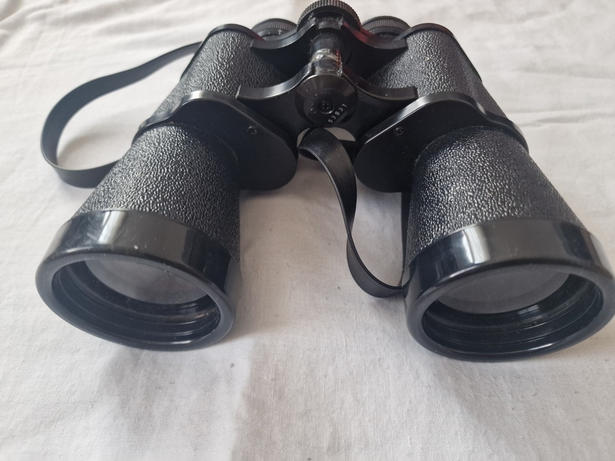 Mark Scheffel Binoculars 20x50 Triple Tested Field 3° Japan Black