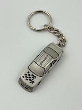 Vintage Phoenix Racing Plr Pontiac Pewter Keychain Sparta Pewter Usa Car