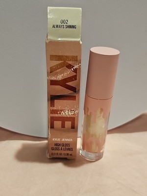 Kylie Cosmetics Kylie Jenner High Gloss ALWAYS SHINING 002  0.11 oz NIB