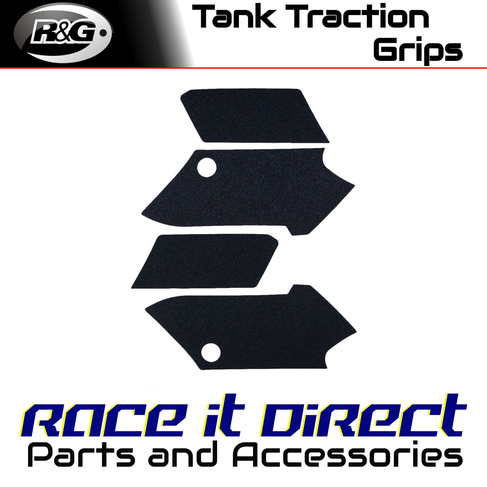 R&G - EZRG119BL - Tank Traction Grips