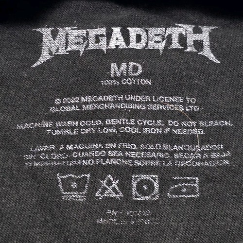 Megadeth Band T-shirt Mens Medium Album Covers Tee - Picture 4 of 8