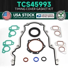 Engine Timing Cover Gasket Set TCS45993 For LS LS1 LS6 LS2 LS3 LQ9 LQ4 4.8L