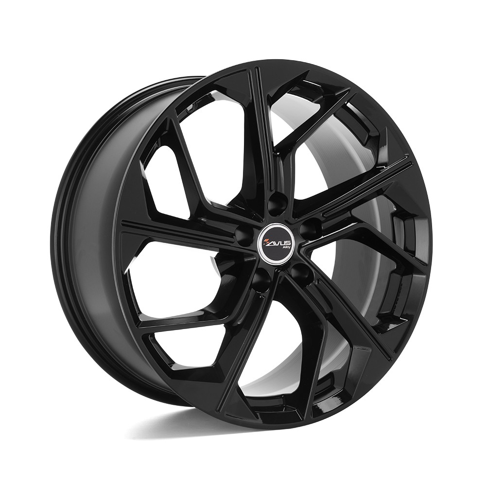 Kit 4 cerchi in lega NAD AVUS AC-522 8x18 5 x 112 ET 35 Nero per MERCEDES