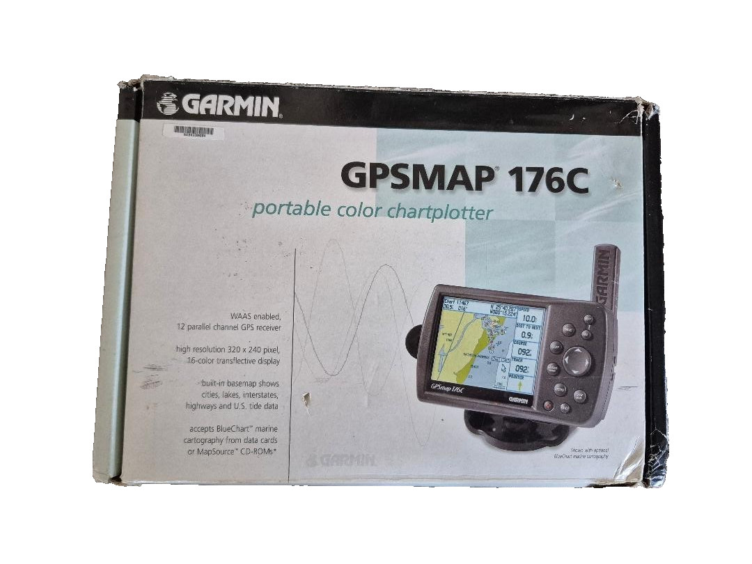 Map 176c 3.8-inch Waterproof Marine Gps And Chartplotter