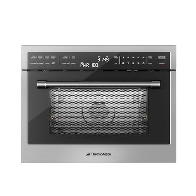 24'' Built-in Microwave Convection Oven Combo, 1.6 Cu Ft, Sensor Cook, 1000W