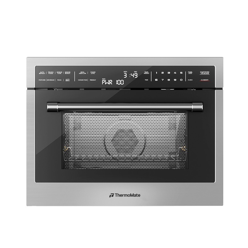1.6 Cu. Ft. Wall Oven Microwave Combo, 24" Built-in, Convection, Sensor Cooking