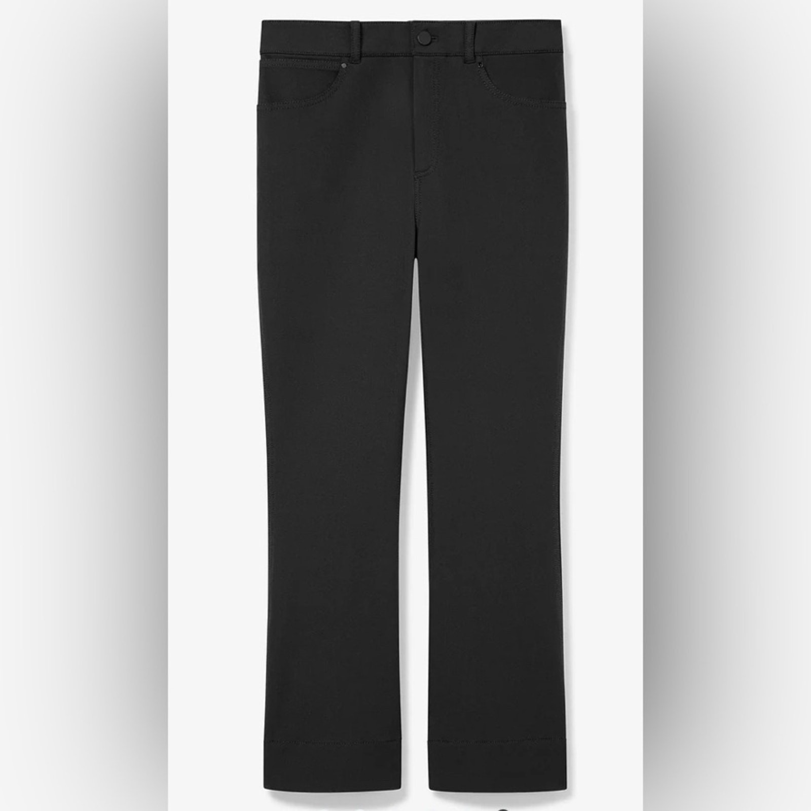 M.M. Lafleur The Archie Cropped Jean Black Size 4 image 2