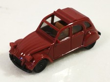 Herpa 1:87 Citroen 2 CV 6 (Ente) Faltdach offen braunrot ohne OVP