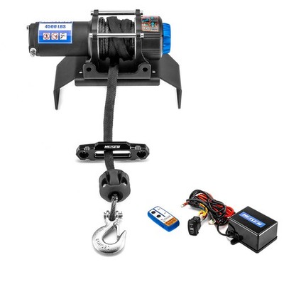 UTV 4500lb 12V Electric Winch Kit with Winch Mount For HONDA PIONEER 500 /520