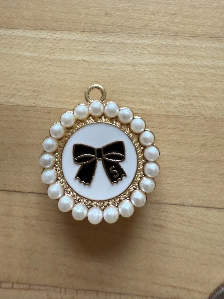 Nº CC Lote de 3 5, Jewel, Bling Compatible con Dijes de Cocodrilo Jibbitz Foto 4 de 4