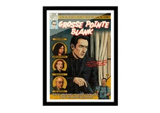 Grosse Pointe Blank, Movie, Pop Cult Print. Ltd Edition. Cusack  A3