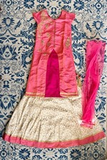 Girl's lehenga Indian outfit teen size 34 wedding party traditional outfit