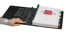 ProFolio Itoya, SpringPost Binder 5 Interchangeable Color-Coded Spines 5