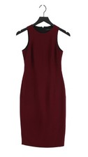 Alessandro Dell Acqua Bodycon Midi Dress UK6 in Red