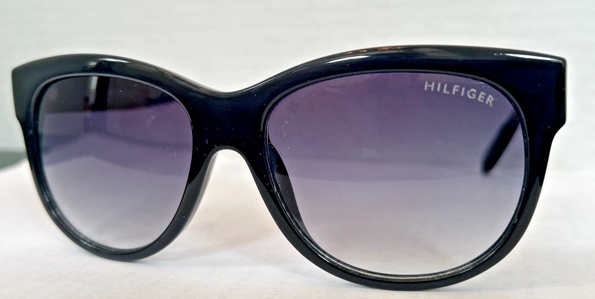 Tommy Hilfiger Black Round Sunglasses for Women for sale | eBay display picture 2