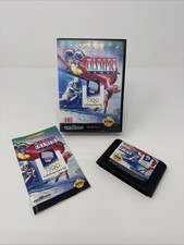 Winter Olympic Games Lillehammer '94 (Sega Genesis, 1993) CIB Tested