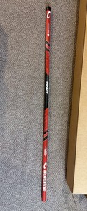 Goldline Carbon Fiber Impact Curling Broom Handle "Sonic" Red