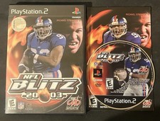NFL Blitz 2003 Sony PlayStation 2 PS2 - Complete In Box  Cib W/Manual Tested