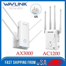 WAVLINK AX3000 AC1200 Router Dual-Band Repeater 1000Mbps Gigabit Wall Plug Desig